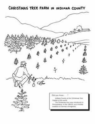 pennsylvania state coloring pages